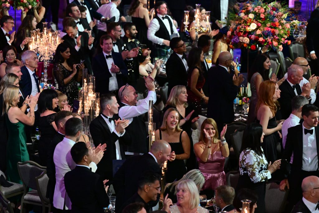 Crowd at Fundraising Ball